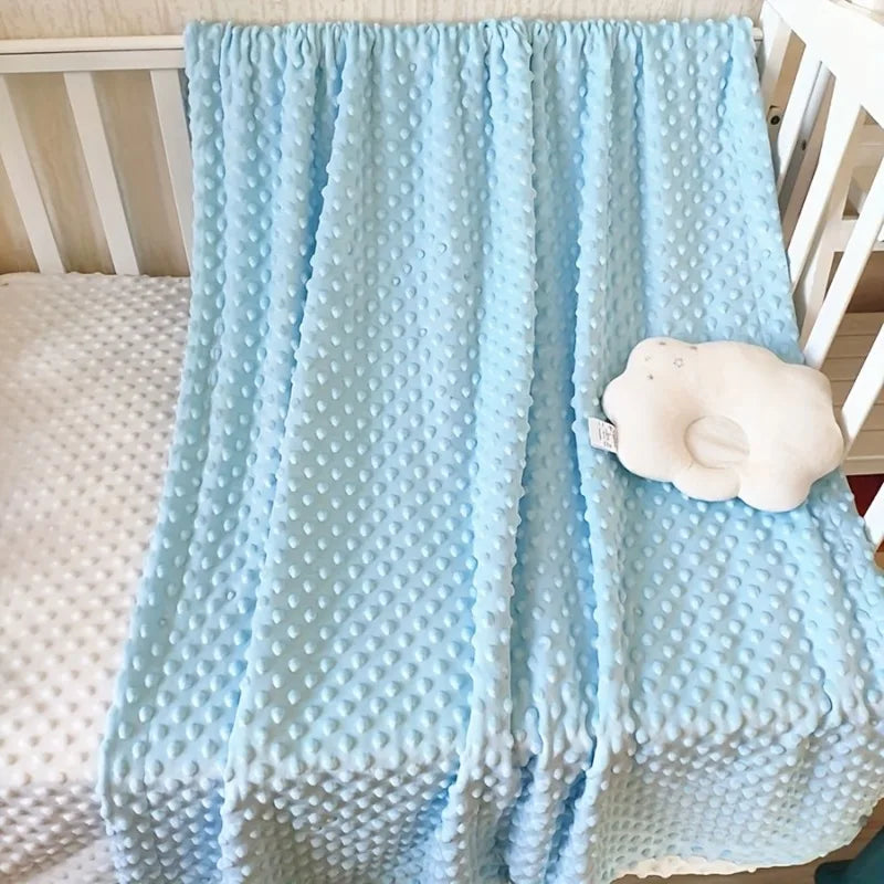 100x70cm Double Layered Newborn Calming Lightweight Blanket