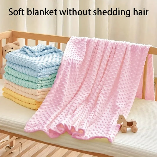 100x70cm Double Layered Newborn Calming Lightweight Blanket