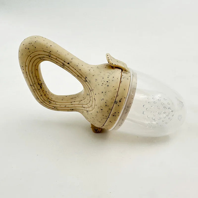 Silicone Baby Fruit Feeder With Cover Teething Pacifier