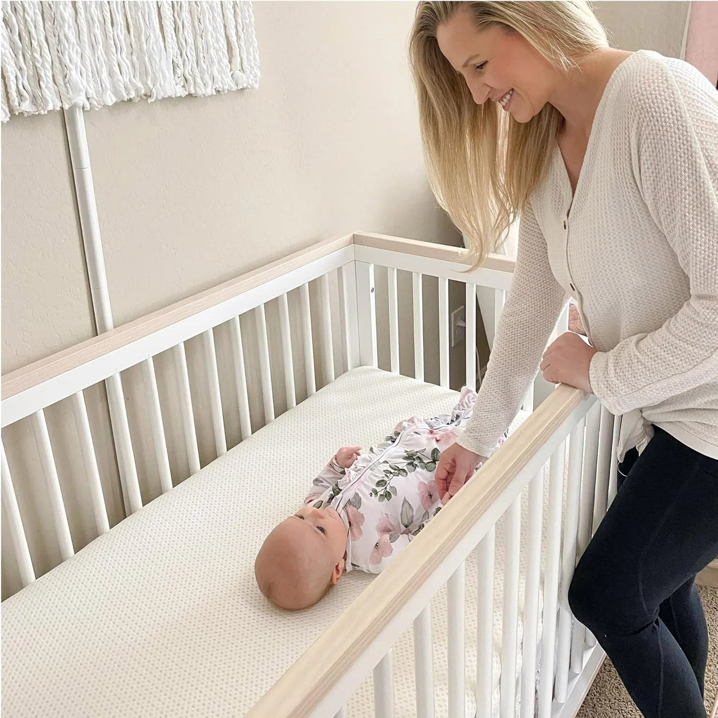 Essential Crib Mattress Breathable Machine Washable Baby