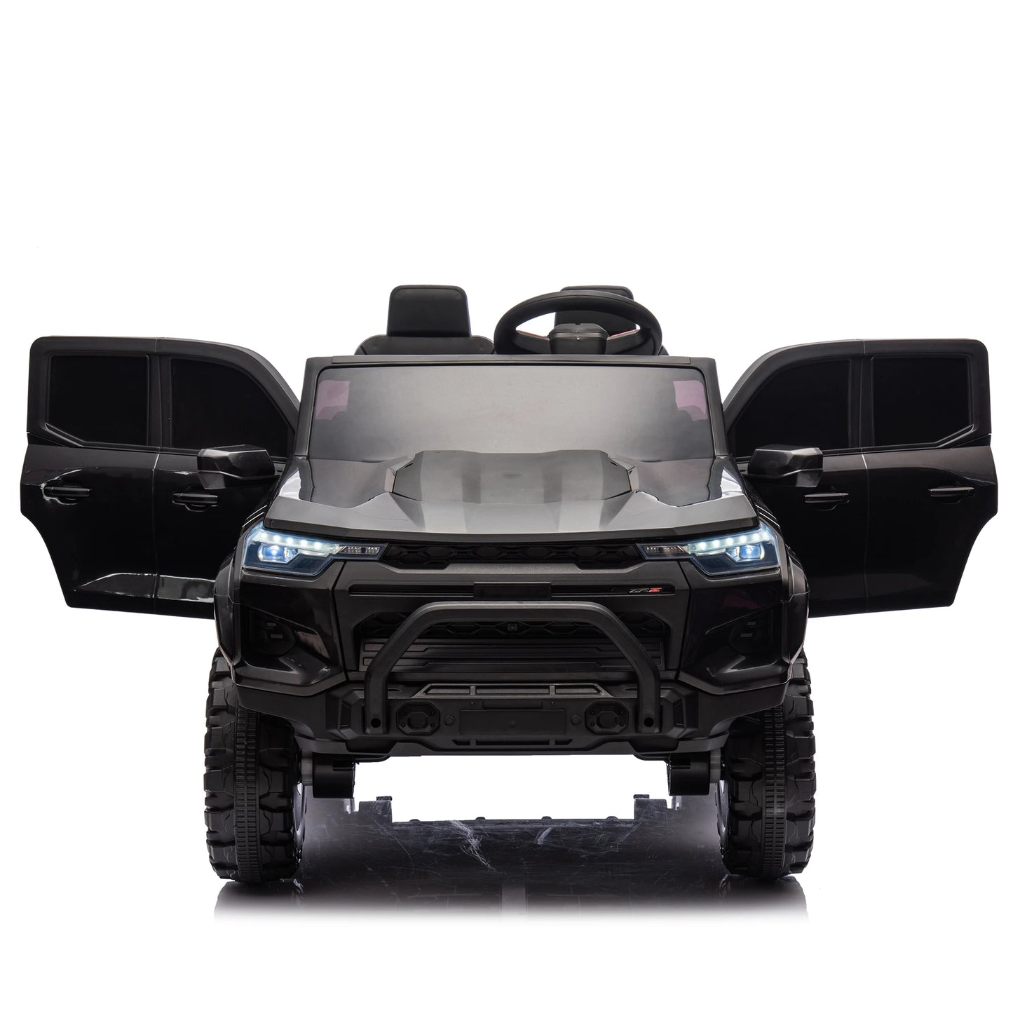 24V 10A Two Seater Kids Ride On Electric Pickup With Parents Remote Control 4WD 800W Motors Two Safety Belts
