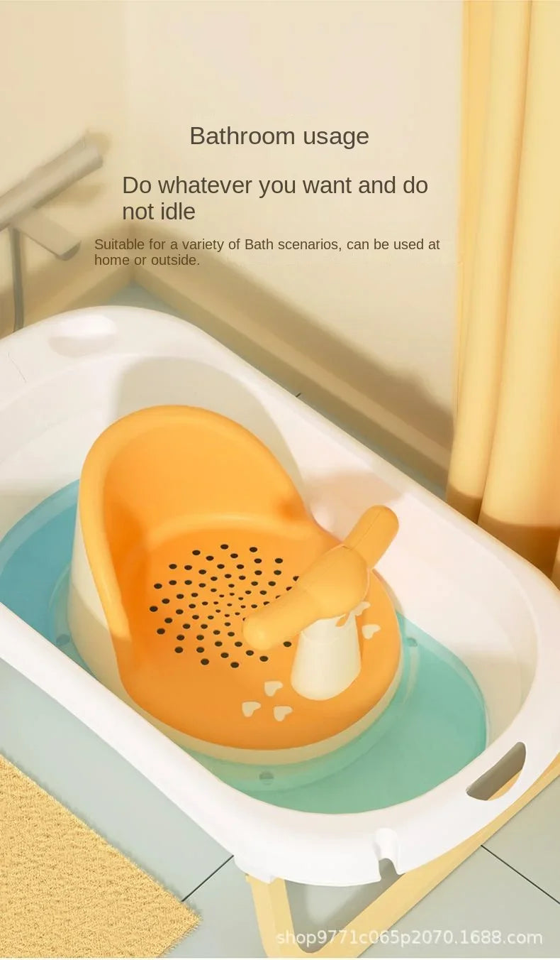 Portable Shower Seat For Babies Toddlers Growth Accessories