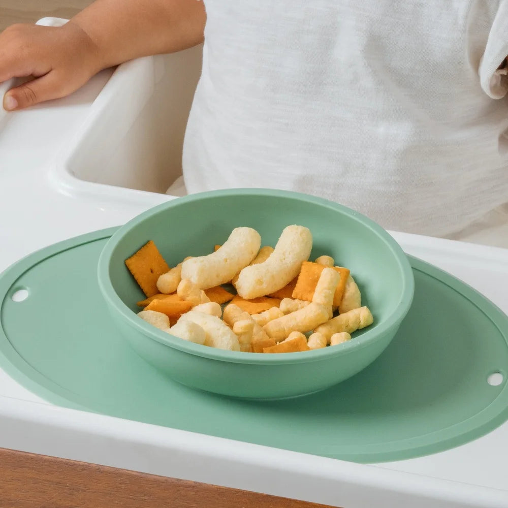 Suction Bowl With Placemat 100 Percent Food Grade Silicone