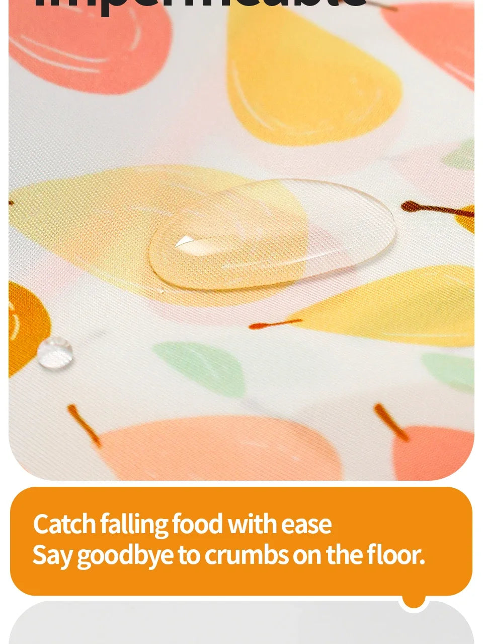 Waterproof Baby Sleeveless Feeding Bibs Set Full Body Cover