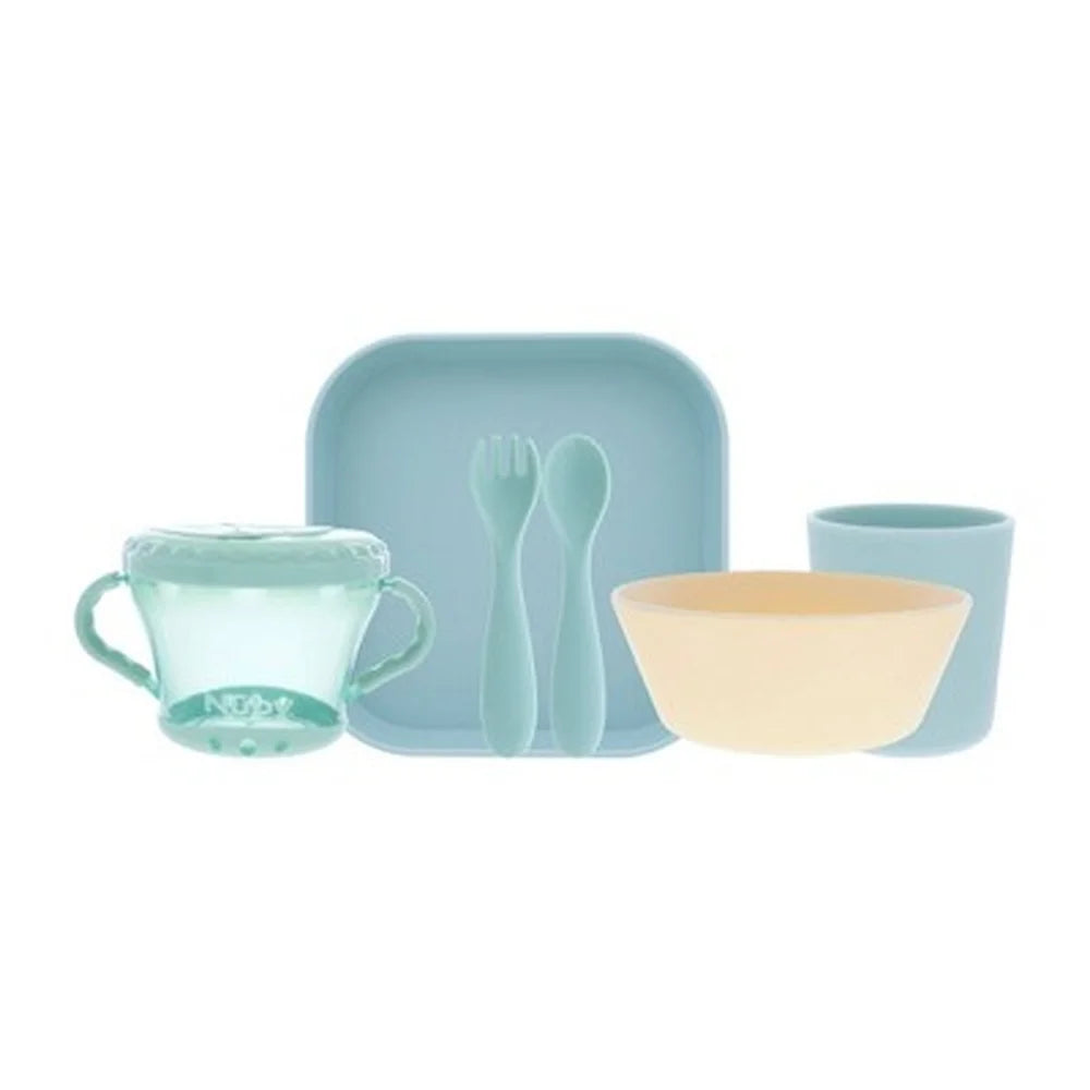 Toddler Feeding Set Bowl Cup Spoon Fork Dishwasher Safe
