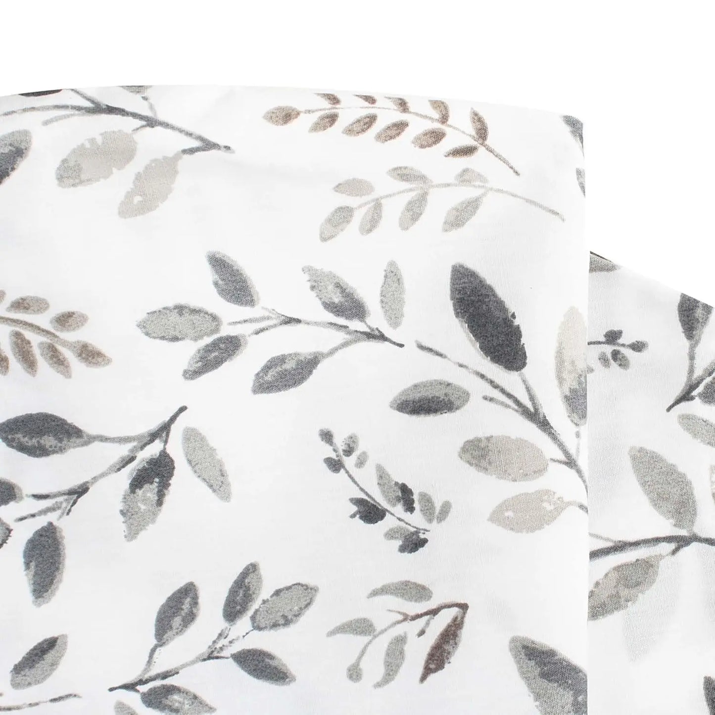 Original Nursing Pillow Gray Taupe Leaves Ergonomic Nursing Essentials for Bottle and Breastfeeding Firm Fiber