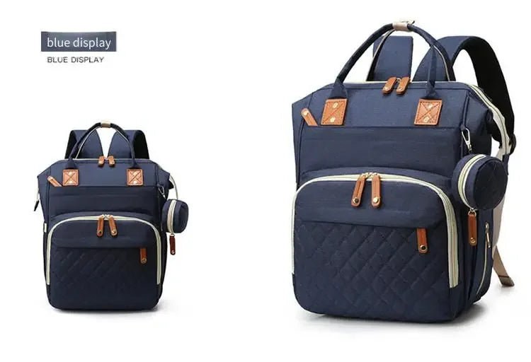 Waterproof Wear Resistant Mom Backpack Diaper Bag Capacity