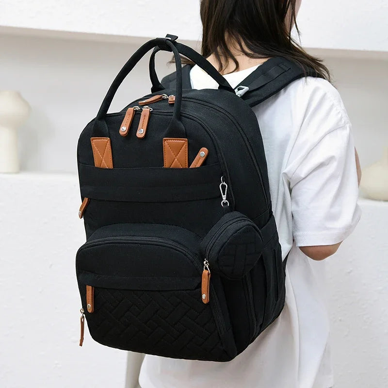 Diaper Backpack Mommy Waterproof Travel Tote Stroller Straps