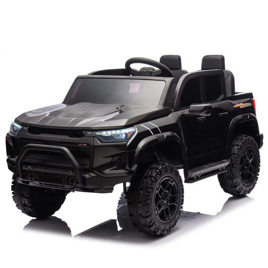24V 10A Two Seater Kids Ride On Electric Pickup With Parents Remote Control 4WD 800W Motors Two Safety Belts