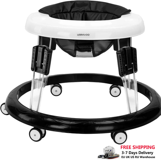 Ubravoo Baby Walker Round Adjustable With Universal Wheels