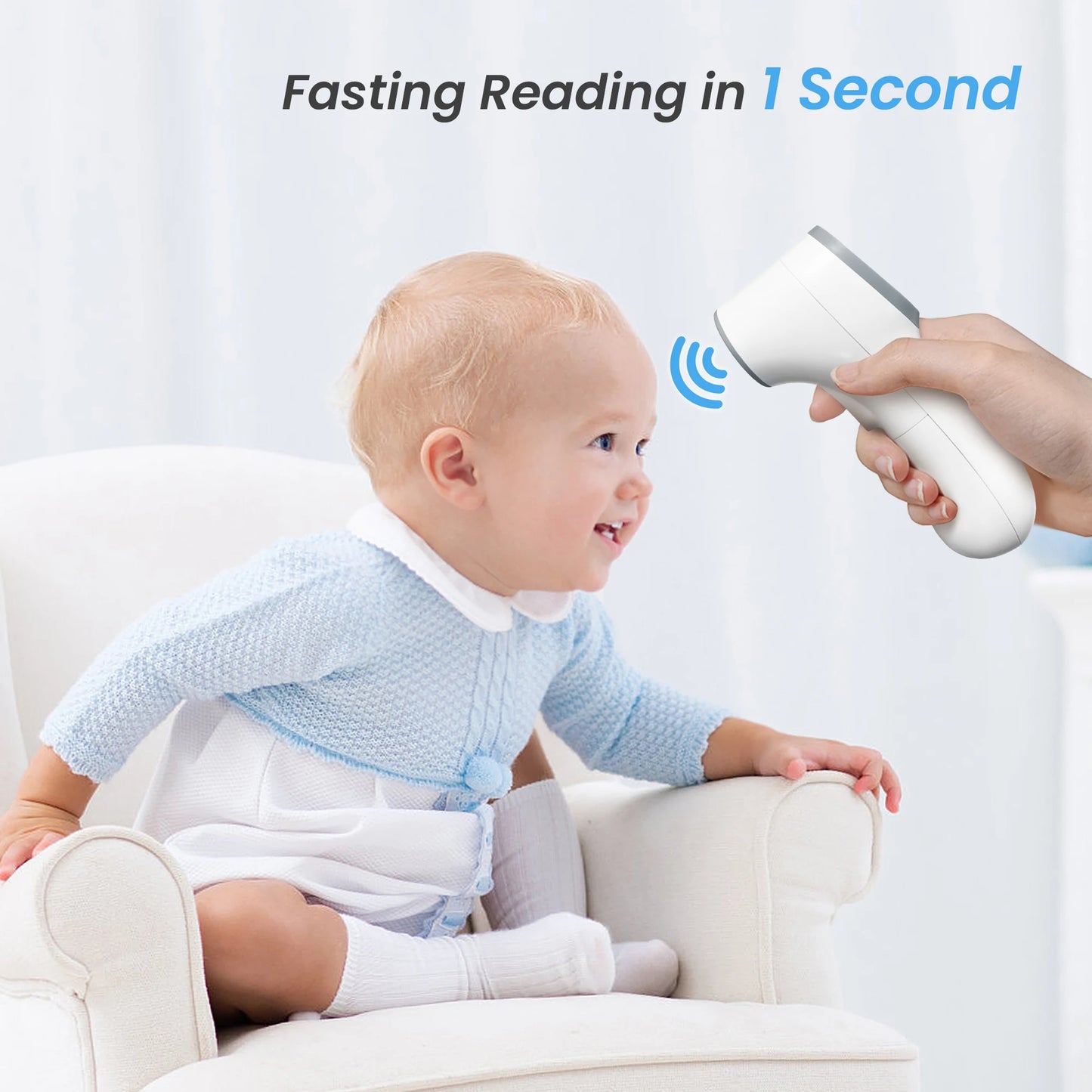 Sejoy Infrared Digital Thermometer Non Contact Forehead Ear
