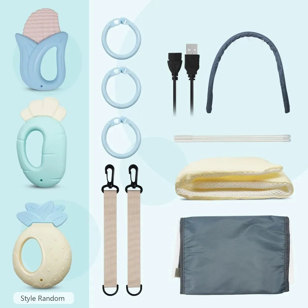 Diaper Bag With Changing Station Backpack Large Capacity