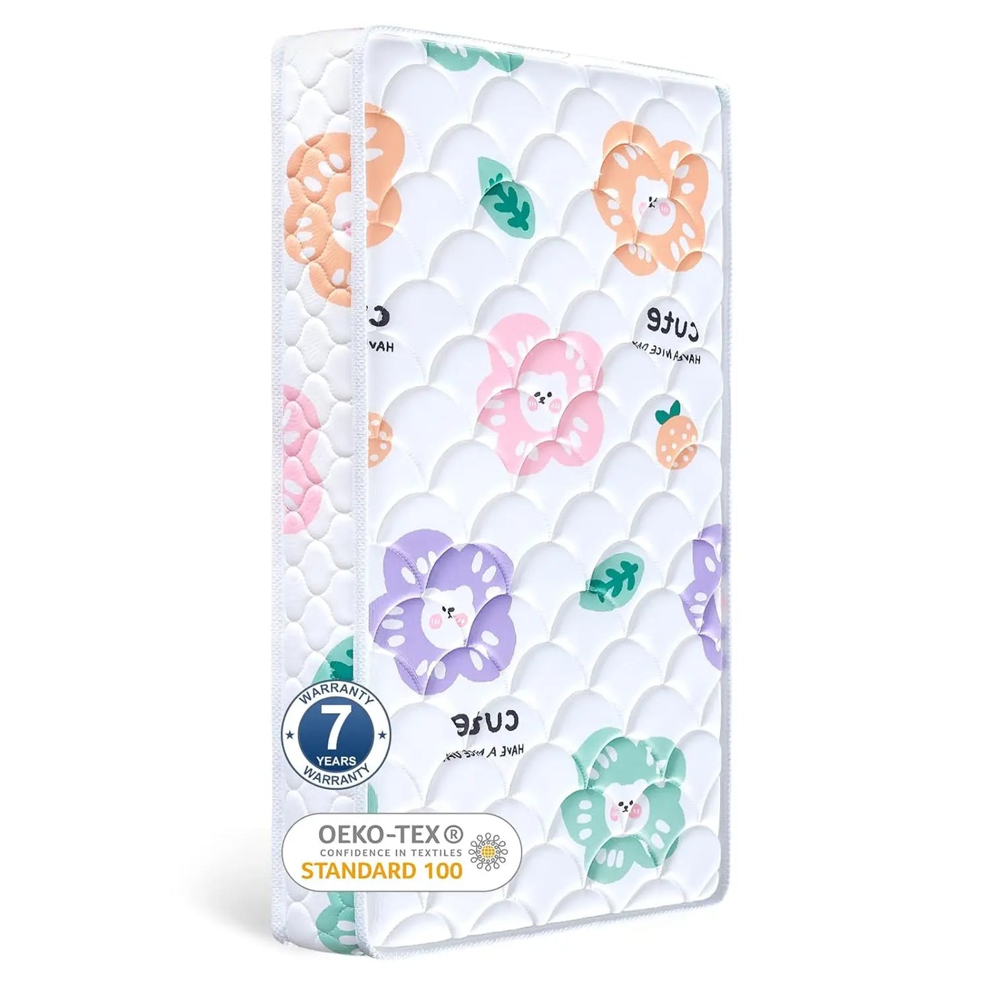 Crib And Toddler Mattress 52 Inches Dual Sided Memory Foam