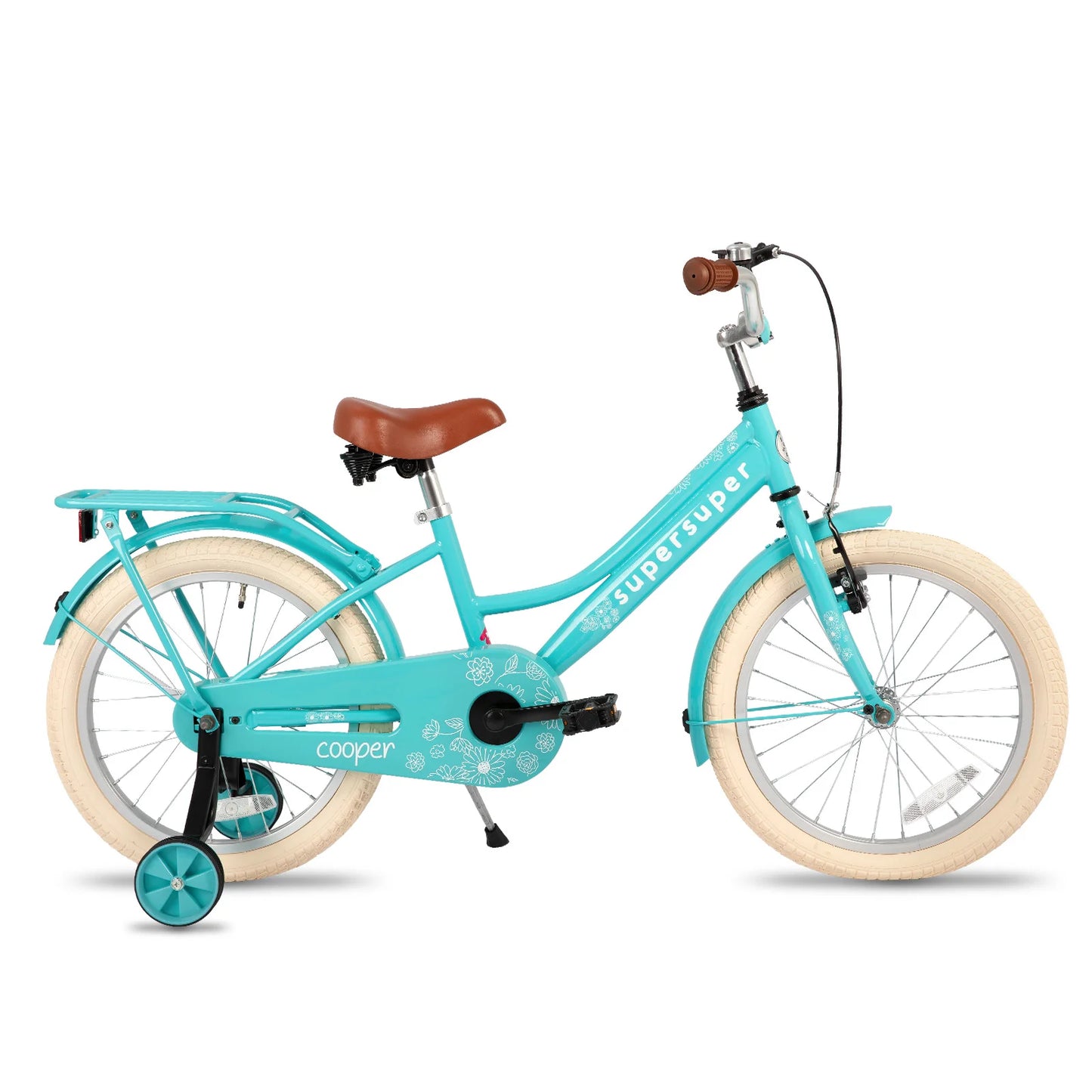 JOYSTAR Bike for 2-12 Years Toddlers and Kids, 12" 14" 16" Kids Bike with Training Wheels, 20 Inch Bike with Kickstand,Pink