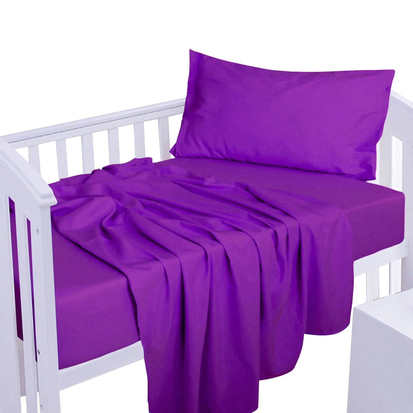 Ntbay Microfiber Toddler Sheet Set 3 Piece Bedding