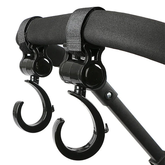 2 Pack Pram Hook For Baby Stroller Multi Purpose Shopping