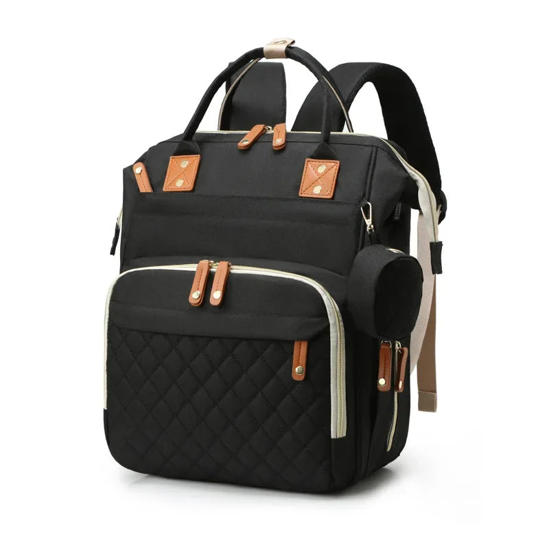 Waterproof Wear Resistant Mom Backpack Diaper Bag Capacity